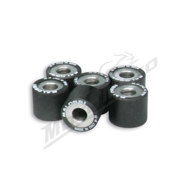 Variator Roller Set 26,0 g MALOSSI HTRoll Aprilia / Gilera / Malaguti / Piaggio / Sym 250-500cc 01-> H2O 4T