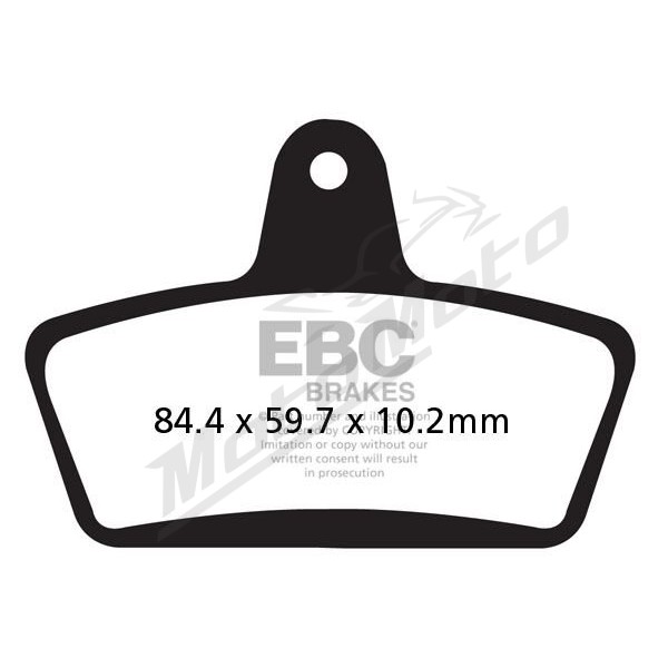 EBC FA Series Organic Brake Pads FA623