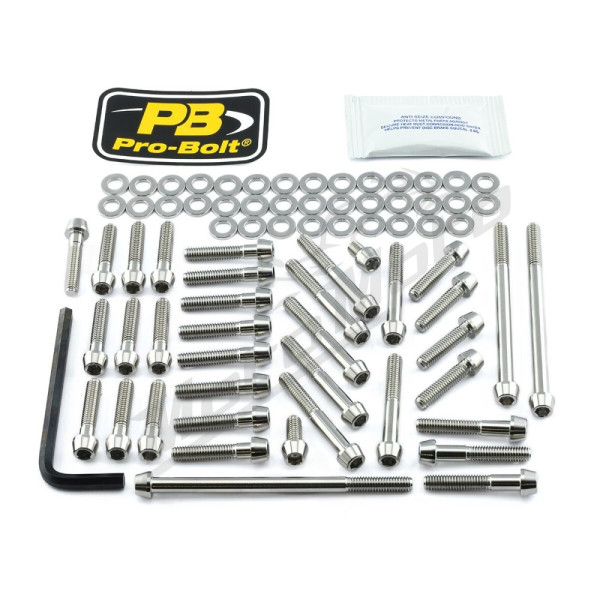 PRO BOLT Stainless Steel Engine Bolt Kit for KTM Aventure 1190cc 13-16