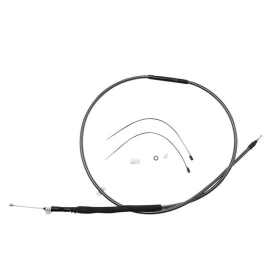 MAGNUM SHIELDING Polished Karbon Fiber Clutch Cable Harley Davidson FLD / FLFB / FLSTF / FXD / FXDB / FXDWG / FXSTC / FXST 1450/1923 06-24 179.5cm