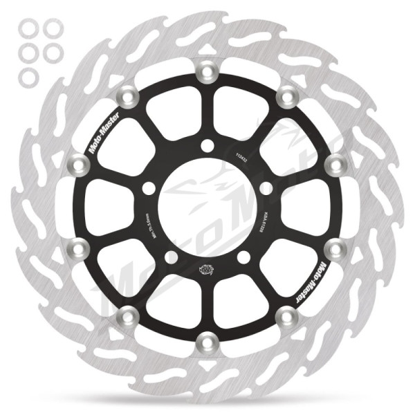 MOTO-MASTER Flame Front Floating Brake Disc Kawasaki H2 1000 20-26