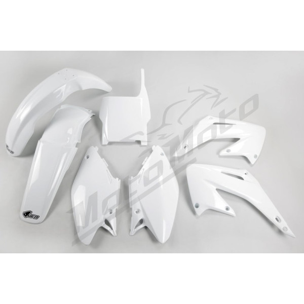 UFO Plastic kit white Honda CR 125-250 04-07