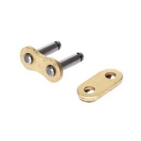 Chain connector IRIS 428 RX Reinforced Spring clip link Gold