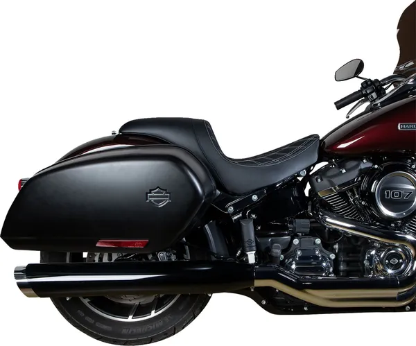 DRAG SPECIALTIES SEATS Predator Seat Harley Davidson FLSB / FXLR / FXLRS / FXLRST 1750-1923cc 18-26