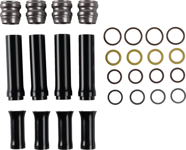 ARLEN NESS Pushrod Tube Cover Kit Harley Davidson FLHFB / FLHTP / FLH 1746-1923cc 17-26