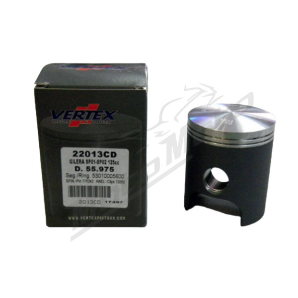 VERTEX Piston Ø55.995mm Gilera SP0 / SP02 125 88-90
