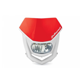 POLISPORT Halo Universal Headlight Red / White 22w