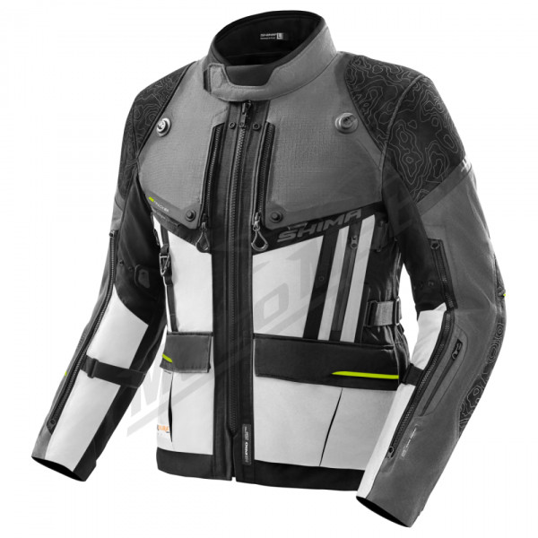 Shima TRACKER MEN Jacket Grey/Yellow