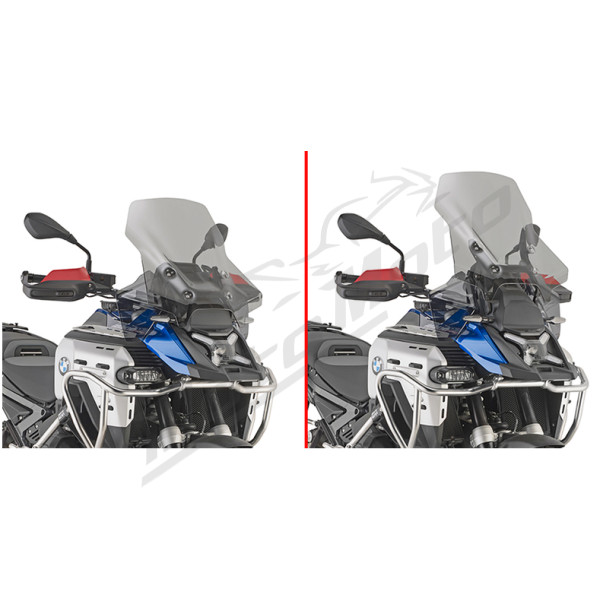 GIVI Priekinis stiklas tamsintas 46x48cm BMW R 1300GS Adventure 2025