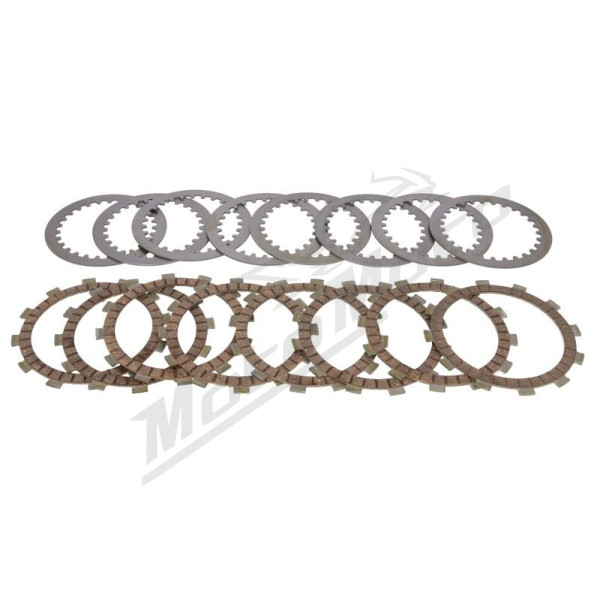 Ferodo clutch discs and spacers set Yamaha FZ / FZ6 / FZX / TDM / XJ / XJR / XS / XT / XTZ / YX / YZF-R6 400-900cc 77-10
