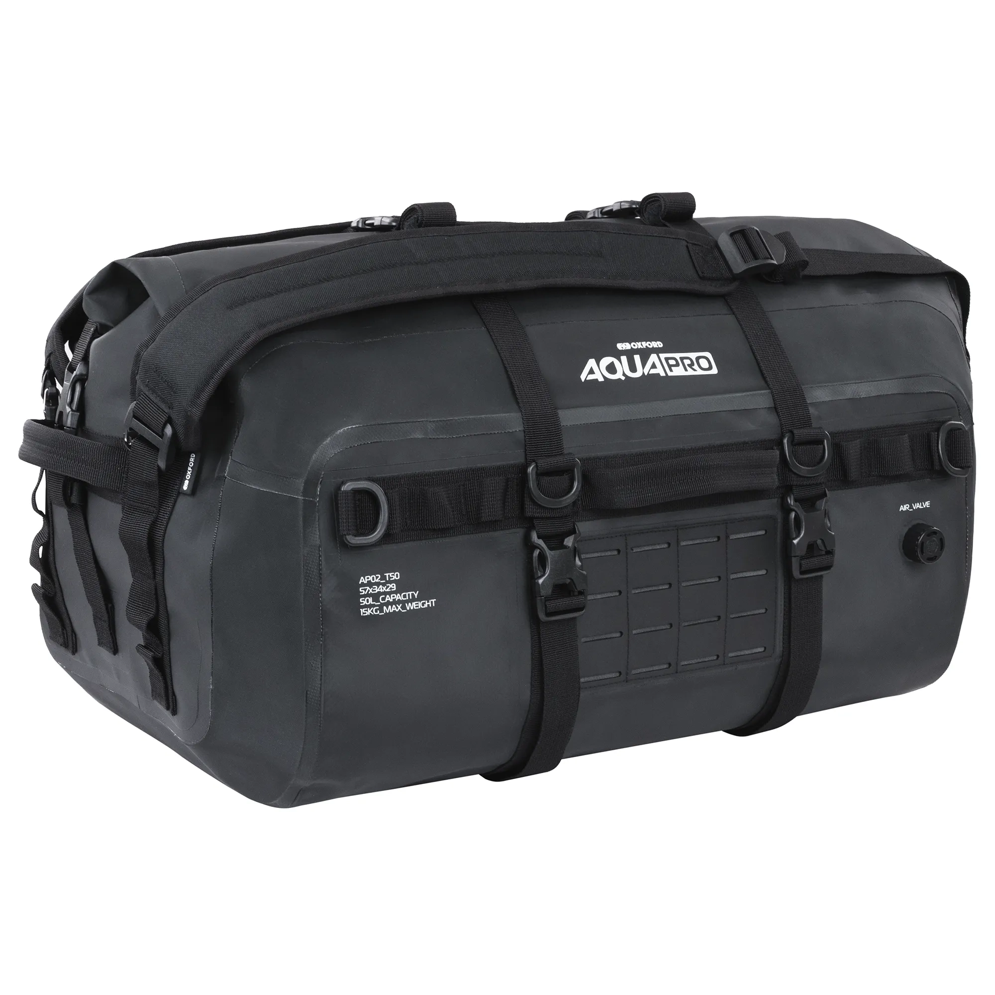 Oxford Aqua Pro T-50 Roll Bag Black 50L
