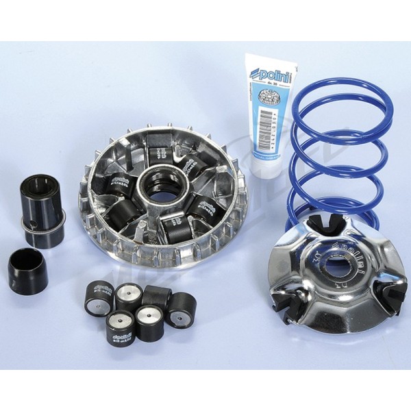 POLINI variatoriaus komplektas 4T Aprilia / Benelli / Derbi / Gilera / Italjet / Malaguti / Piaggio / Vespa 125-150cc 98-20