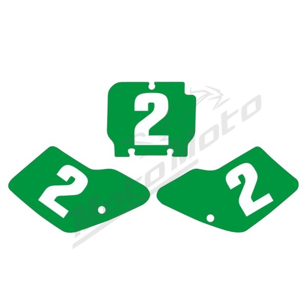 TECNOSELPlokštelės lipdukai Kawasaki KX125-250cc 94-98