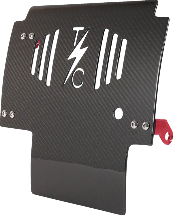 THRASHIN SUPPLY CO. Skid Plate Carbon Red Harley Davidson FLHX / FLTRX 1923cc 24-25
