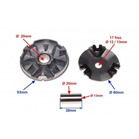 Variator kit MINARELLI 50cc 2T Ø13mm