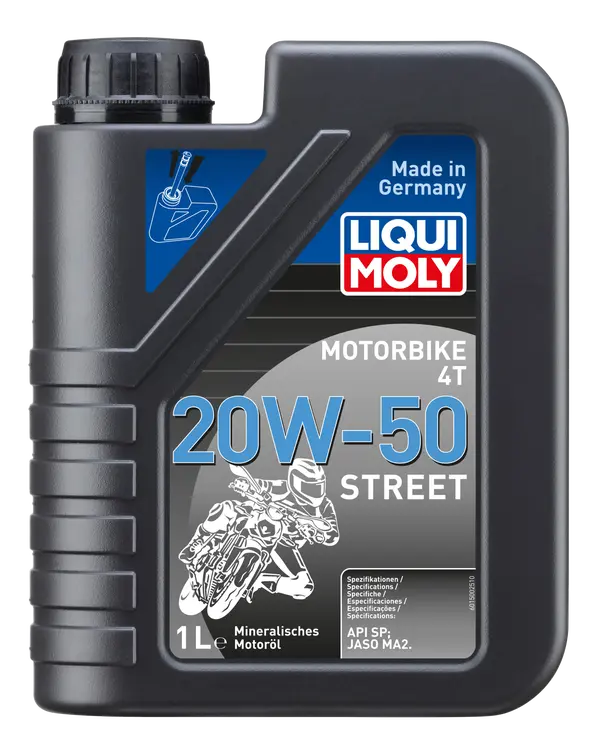 LIQUI MOLY MOTORBIKE 20W50 STREET Synthetic oil 4T 1L