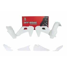 RACETECH Plastic Kit Husqvarna TE, FE 250/501cc White