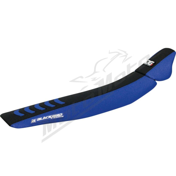 Blackbird Racing Double Grip 3 Sėdynės Užvalkalas Yamaha YZ 450F 23-25 Mėlyna/Juoda
