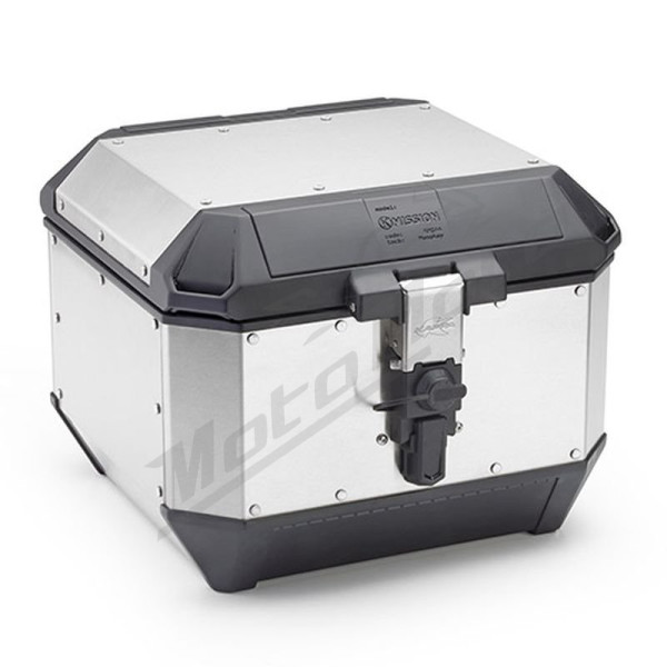 KAPPA Monokey K'Mission Aluminum Top Case Silver 44L