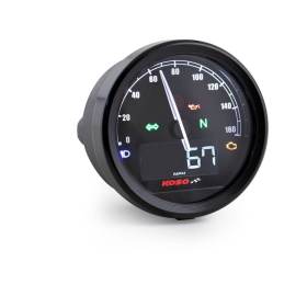 KOSO NORTH AMERICA D60-HD TNT-05 Speedometer with ABE