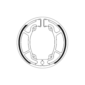 Sbs brakeshoes 2208 HONDA