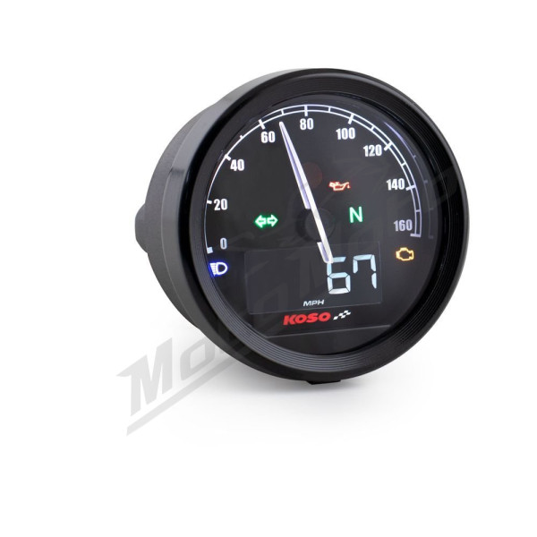 KOSO NORTH AMERICA D60-HD TNT-05 Speedometer with ABE