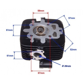 Cilindro galva ATV250 STXE 4T 66,5mm