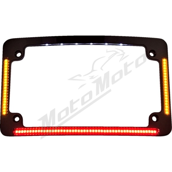 CUSTOM DYNAMICS All-in-One License Plate Frame 18,5 x 11 cm