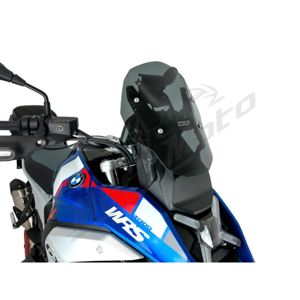 WRS ENDURO BM093FS Windscreen Dark Smoke BMW R1300GS ABS 23-25