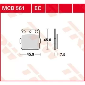 TRW All Round Sintered Metal Brake Pads Kawasaki / Yamaha 125-450cc 04-25
