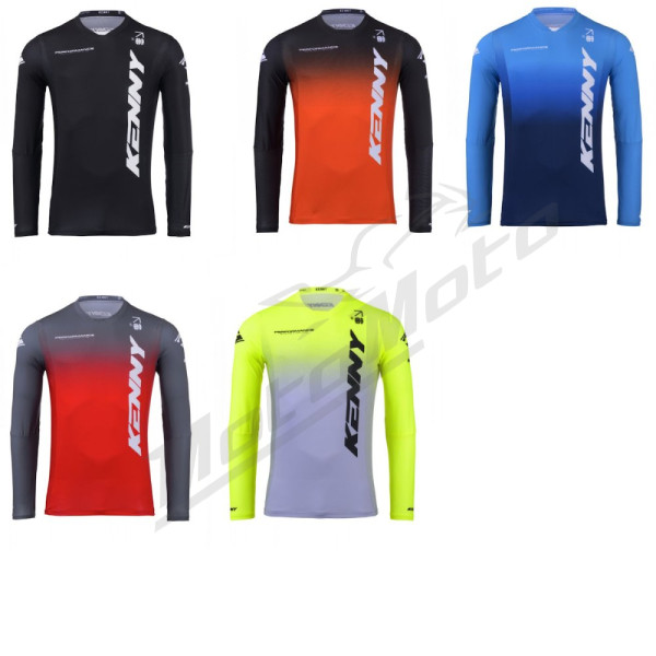 Kenny racing off road jersey model performance gradient