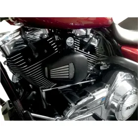 JIMS Forceflow Cylinder Head Cooler Kit Black Harley Davidson FLHR / FLHRC / FLHTC / FLTRX / TLTRXS 1450-1690  98-16