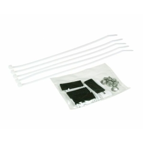 RACETECH rėmo apsauga GasGas EC, MC/ Husqvarna FC, FE, FS, FX, TC, TE, TX/ KTM SX, SX-F 125/450cc 14-23 Balta/ Juoda
