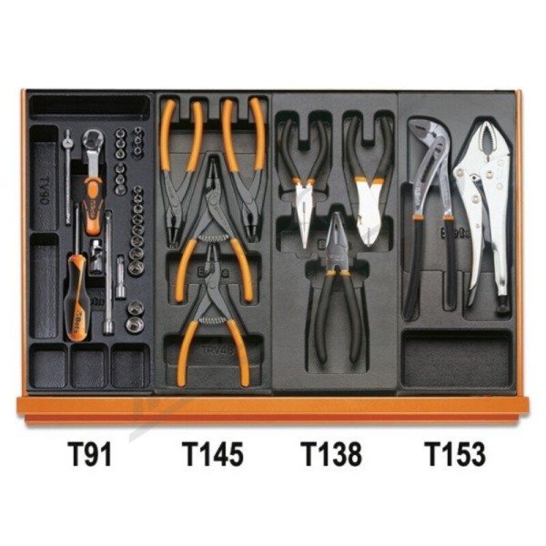 BETA 146 Set of various tools with cases