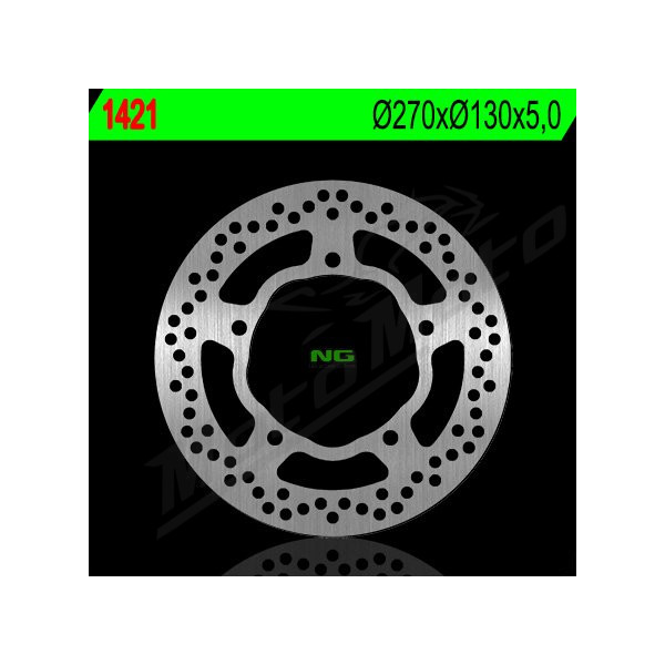 NG Rear Fixed Brake Disc 270x130x5mm Kawasaki VN 900cc 06-09