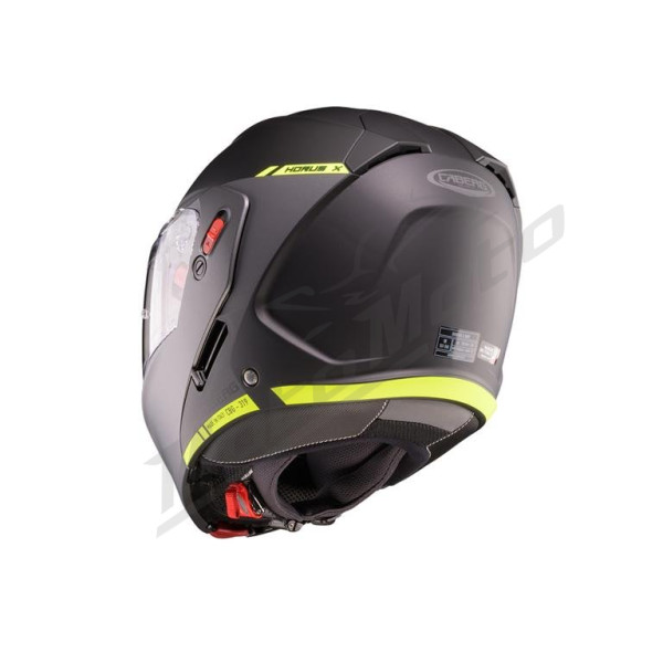 Flip-up Helmet Caberg Horus X Ray Matte Black/Gray/Fluorescent Yellow