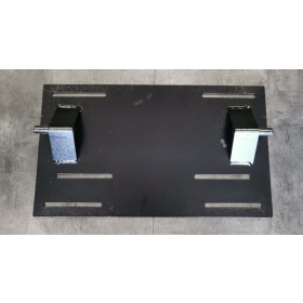 Biketec mounting plate for quad and ATV plows
