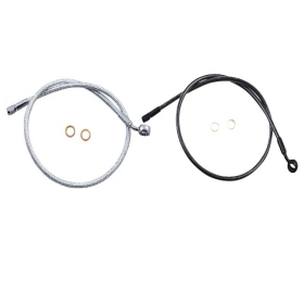 MAGNUM SHIELDING Upper Brake Line 12mm 35° Harley Davidson FXLRS / FXLRST 1868/1923 20-26