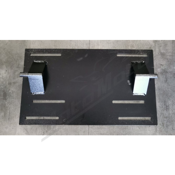 Biketec mounting plate for quad and ATV plows