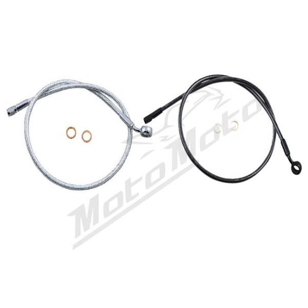 MAGNUM SHIELDING Upper Brake Line 12mm 35° Harley Davidson FXLRS / FXLRST 1868/1923 20-26