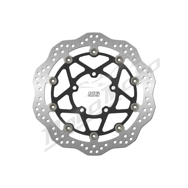 NG BRAKES Front Floating Wave Brake Disc 310mm Triumph Street / Thruxton 765-1200cc 19-23