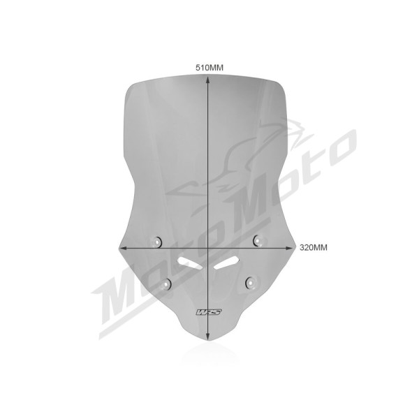WRS CAPONORD HO058F Windscreen Smoke Honda CB 750 ABS 23-24