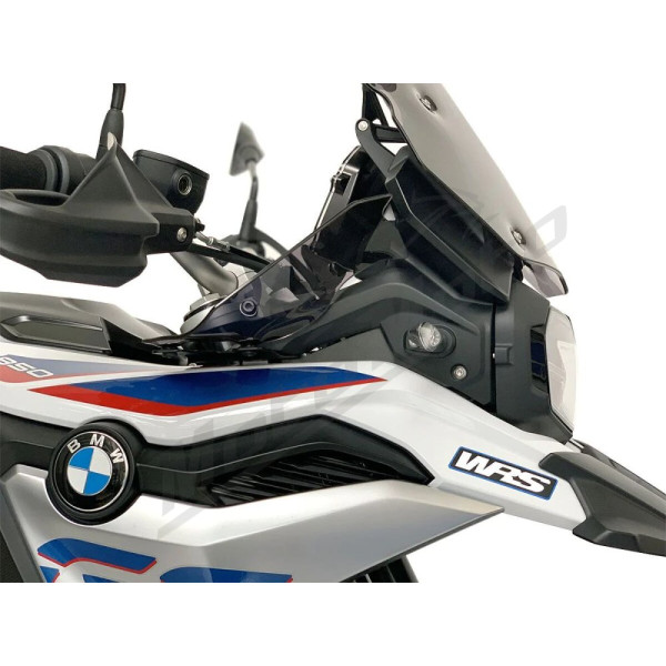 WRS BM060FS Wind Deflectors Dark Smoke BMW F750GS / F850GS ABS 18-23