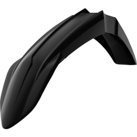 POLISPORT Black Front Fender Yamaha WRF / YZ / YZF 125-450cc 18-26