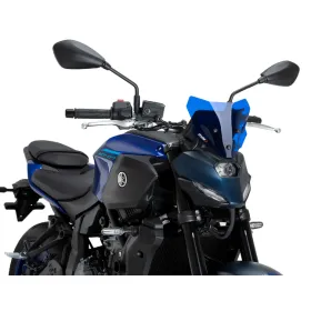 PUIG Sport Windshield blue Yamaha MT-07 700 2025