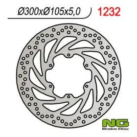 NG BRAKES Priekinis fiksuotas stabdžių diskas 300mm BMW / Husqvarna 650-800cc 08-18
