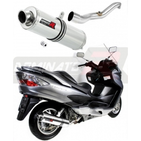 Exhaust kit Dominator ROUND SUZUKI BURGMAN 400 2007 - 2016