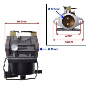Karbiuratorius TECUMSEH OHV110 / OHV115 / OHV120 / OHV125 / OHV130 / OHV135 / OV358EA