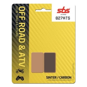 Sbs stabdžių trinkelės 827ATS Sintered ARCTIC CAT