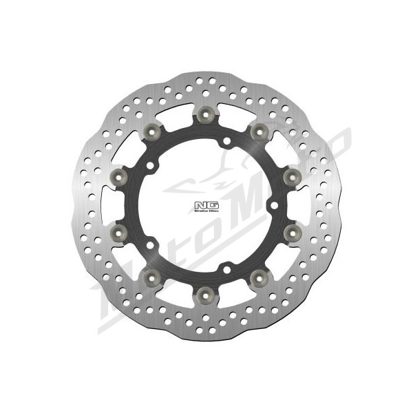 NG BRAKES Front Wave Floating Brake Disc 298mm Yamaha FZ6 / MT / XJ6 / XJR 321-1900cc 03-18